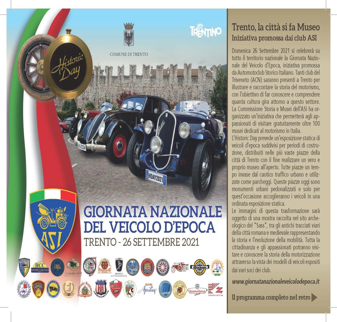 HISTORIC DAY 2021 – Come partecipare